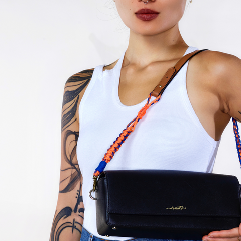 Cyan Crossbody Mobile Phone / Bag Strap