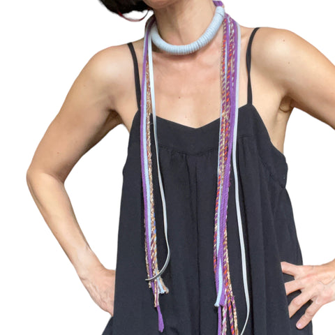 Anika High Priestess Macrame Long Rope Necklace
